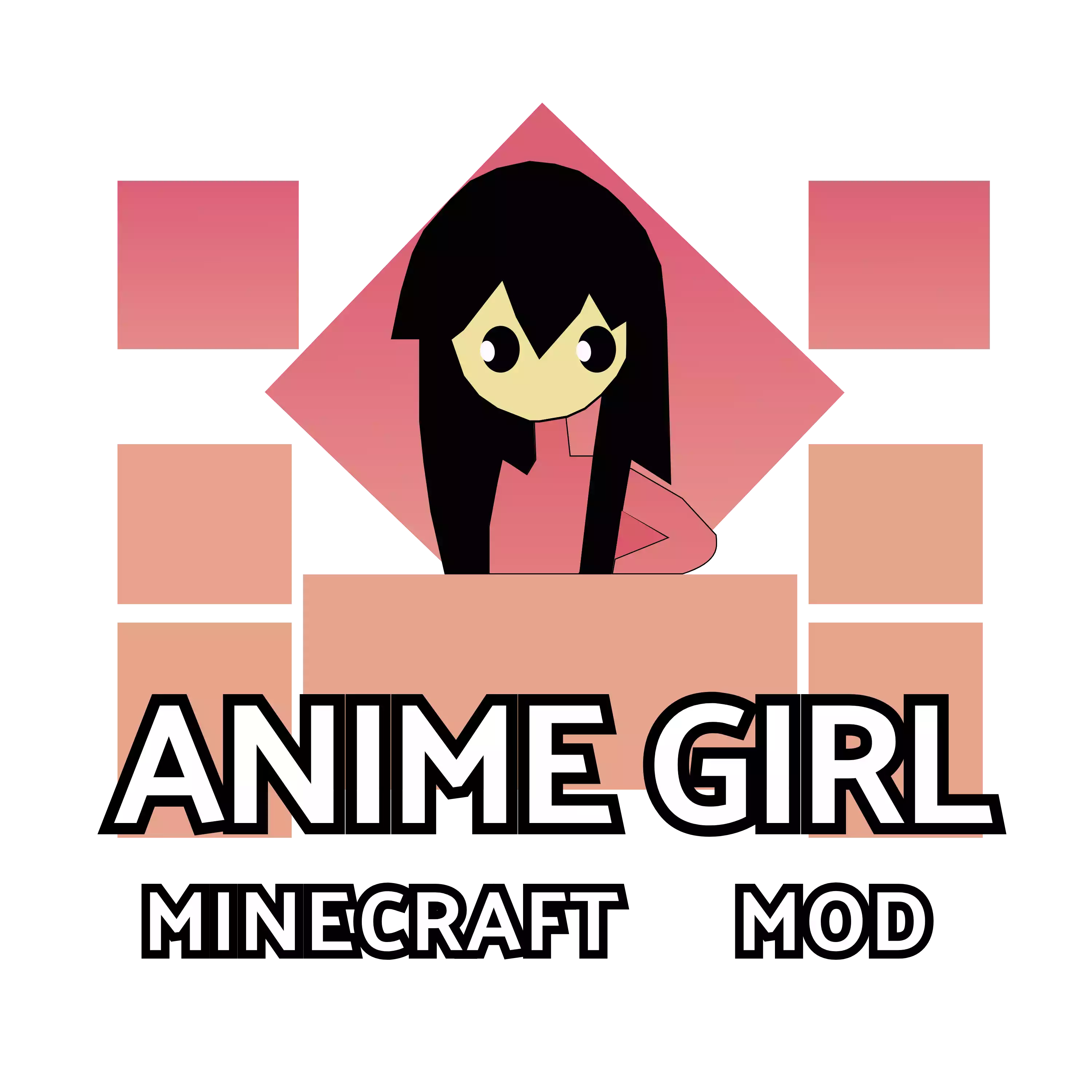 Anime Girl Minecraft Mod